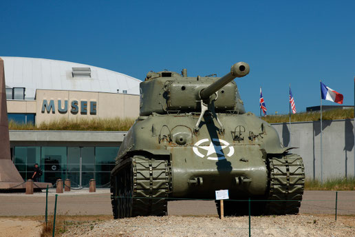 Das Utah Beach Landing Museum in der Normandie