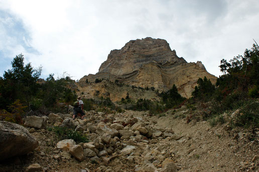 Mountain climbing adventure, Wyoming, USA