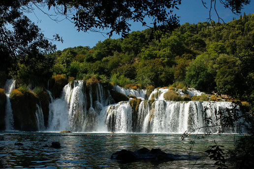 Skradinski Buk Wasserfall im Krka Nationalpark