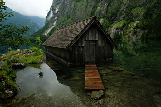 Obersee and Königssee in Bavaria, magic places of Germany, visit Germany