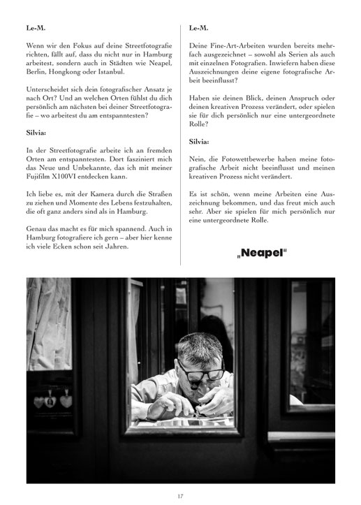 Le Magazine / Ausgabe 016, Interview und Bilder, Silly Photography, Silvia Grimpe, 2026