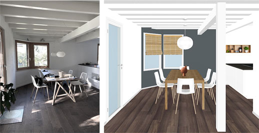 Umgestaltung Einrichtung, Wohnzimmer, Wohnberatung Interior Design, aemilia at home, Noah Living, Einrichtungsberatung Zürich