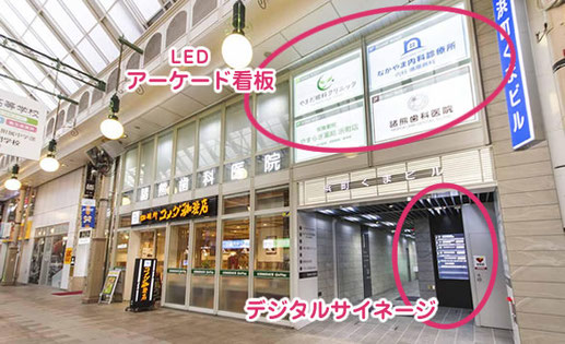 浜町くまビル LED看板