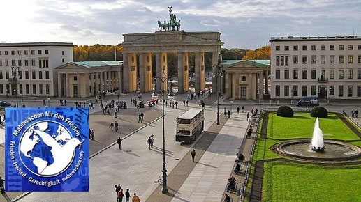 Mahnwache für Frieden: DEFENDER 2020 - Nicht mit uns! am 06.04.2020 - 18:00 Uhr Pariser Platz