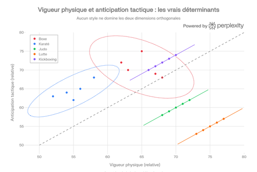 Efficacité martiale : variation intra-style vs inter-style