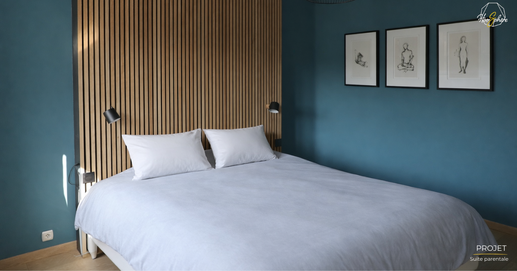Aménagement suite parentale | Chambre et dressing