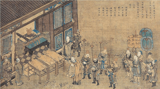 汉高祖刘邦首次以“太牢”（皇帝祭天大典）祭祀孔子