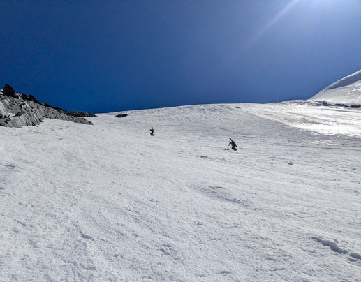 Grande Casse, la grande Casse, Zentrale Nordwand, Vanoise, Refuge du Col de la Vanoise