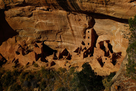 Mesa Verde National Park, Cliff Dwellings, historic facts USA