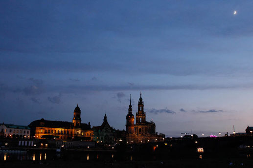 Filmnächste am Elbufer Dresden, Roadtrip Deutschland