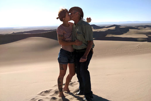 Road trip Great Sand Dunes National Park, couplegoals