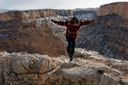 Winter im Norden der USA, Bighorn Canyon, Montana