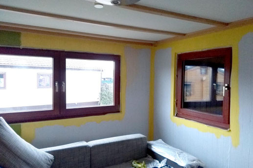 Painting in a Tiny House, Tiny House Improvement, lonelyroadlover
