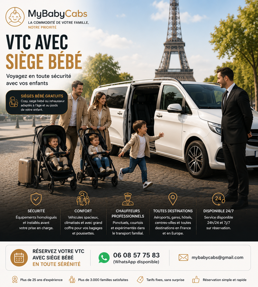 VTC siège auto