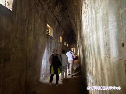 ベンメリア遺跡の回廊