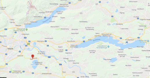 Lake Faak, Lake Ossiach and Lake Wörth