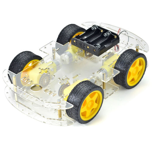 plataforma movil robotica, carrito robot, robotica, guatemala, electronica, electronico, carro robotico, chasis 4wd motores motoreductor