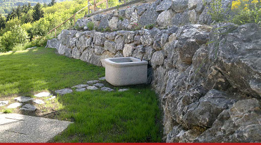 Garten- und Aussenanlagen mit Naturstein, Oberauer Nußdorf