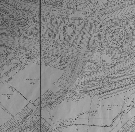 O.S. map 1939 extract (southern section)