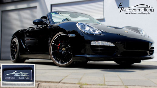 Galerie  Porsche Boxster S Black Edition Limited Nr. 236 / 987 