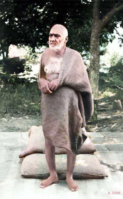 Perfect Master Upasni Maharaj. Image rendition by Anthony Zois.