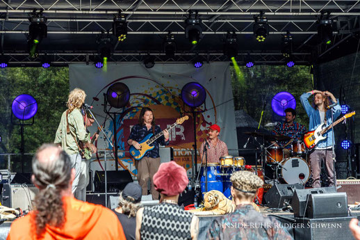 Mit ihrem vielseitigen Sound sorgte Lenzolino am ersten Festivaltag von Ruhr International 2026 für besondere Momente. Foto: Rüdiger Schwenn.