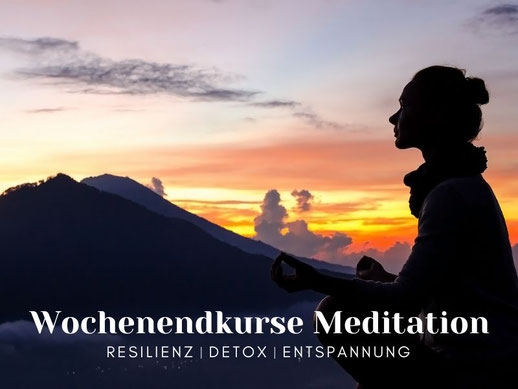 Meditationswochenende mit Regeneration und Erholung im Allgäu und Kleinwalsertal