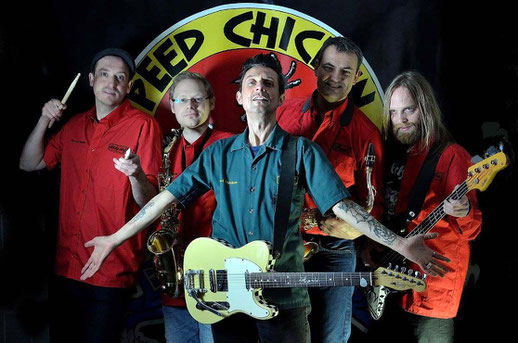 Cool: Schauspieler Dennis Hopper ("Easy Rider") war zu Lebzeiten Mitglied im Fanclub der Band Speed Chicken, die am Samstag im "Cafe Sound" in Mengen losrockt. Foto: Promo