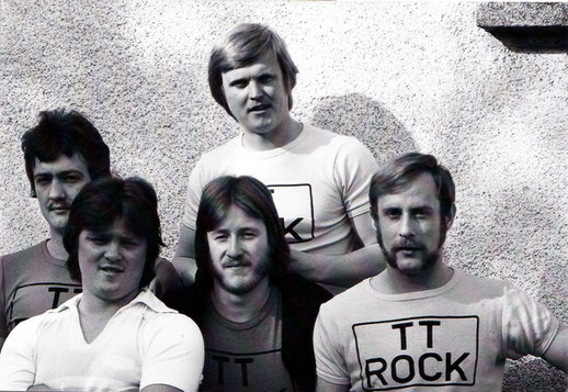 TT-Rock in den 70er-Jahren. Die Tettnanger Formation stand schon damals für harten Deutsch-Rock, mit dem sie in ganz Süddeutschland herum kam. Foto: TT-Rock