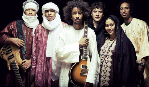 Mit der Tuareg-Formation Tamikrest aus Mali wird ein internationaler Spitzen-Act der Weltmusikszene beim Reutlinger "inter:Komm Festival" auftreten. Foto: Promo
