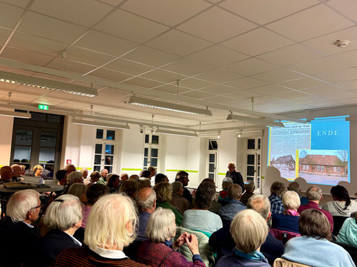 Sein Vortrag stieß auf überaus großes Interesse, daher ist ein zweiter Termin geplant.