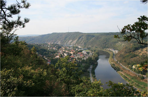 Talsperre Vrane in Tschechien