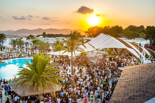 Pool Party in Ibiza Destino