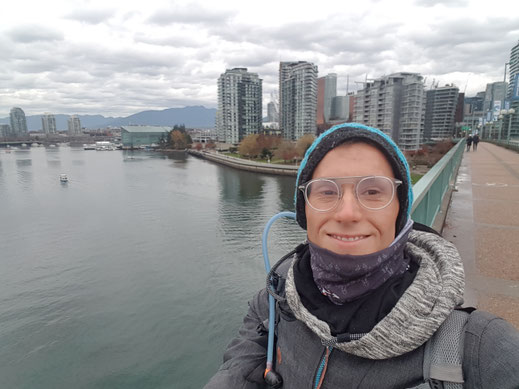 Granville Bridge in Richtung Island (Blickrichtung Downtown)