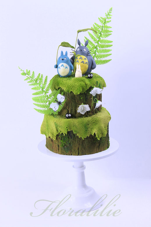 Totoro Cake | Floralilie Sugar Art