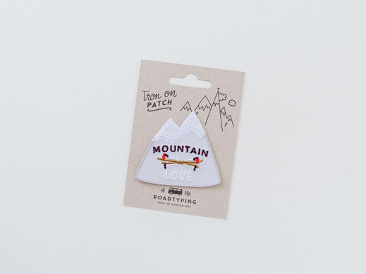 Aufbügle-Patch "Mountain" von Roadtyping