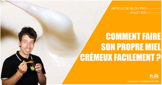 Comment faire son propre Miel crémeux facilement ?