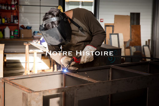 Histoire de Morgan-h créateur de meubles en acier