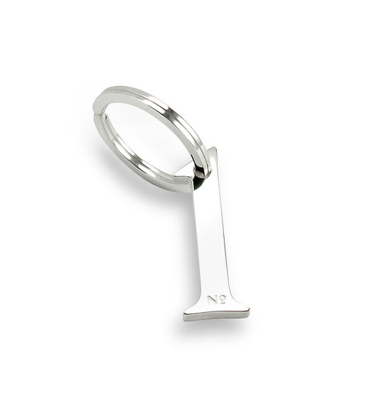 silber schlüsselanhänger "No 1" "Number one" "Nummer 1" " Platz 1" " my number one" "my one and only" key ring pendant  "mein ein und alles""the first" 
