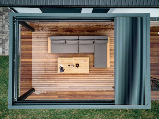 Terrassendach, Lamellendach in Osterhofen, Landkreis Deggendorf