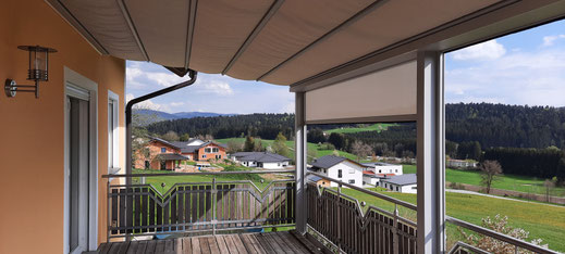 Faltdachpergola Pratic Fusion in Wegscheid, Niederbayern