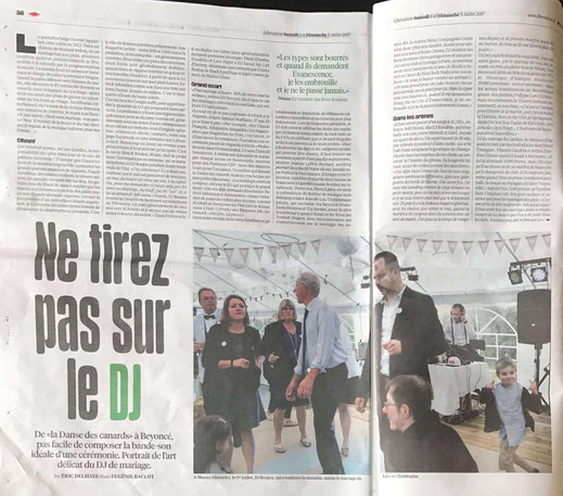 DJ Boujou - Animation Bordeaux dans Libération