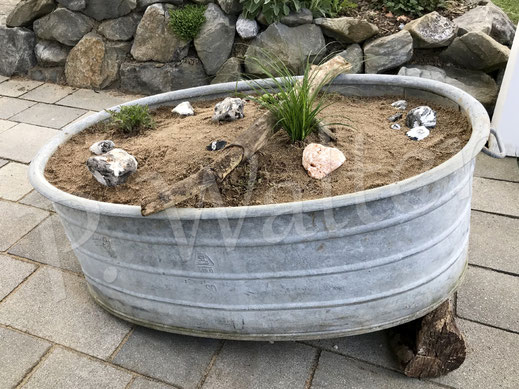 Sandarium ... ein künstliches Angebot für (manche) Bodennister