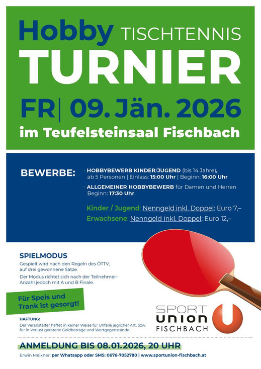 TT-Turnier Hobby 2026