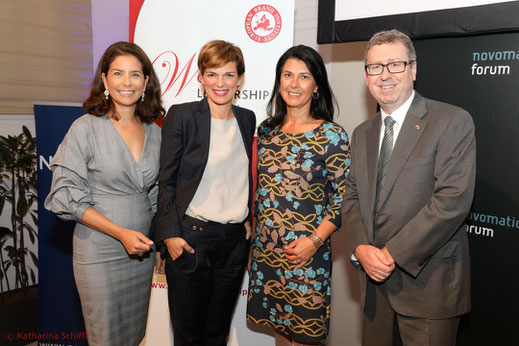 Bundesministerin, Frauen und Gesundheit, BM, Rendi-Wagner, Pamela Rendi-Wagner, Bundesministerin Pamela Rendi-Wagner, Women Leadership Forum 2017, WLF 2017, US Embassy, Charge d'Affaire Eugene Young, Sonja Kato, Unikato, Novomatic Forum, Leadership