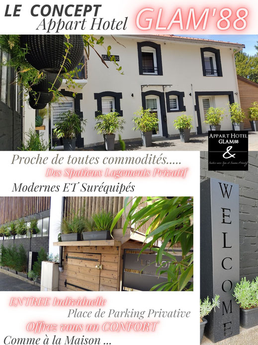 Appart Hotel Glam88 Remiremont Vosges
