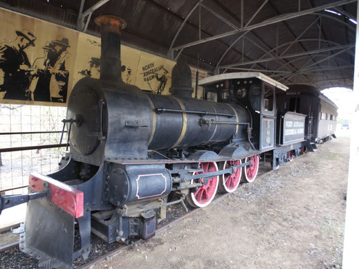 Australien, Pine Creek, Dampflok, Eisenbahn Museum
