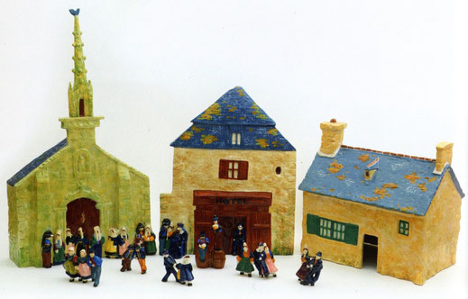 © Jim-E. Sévellec / coll. part. & coll. Musée de la Faïence, Quimper / cliché B. Galeron