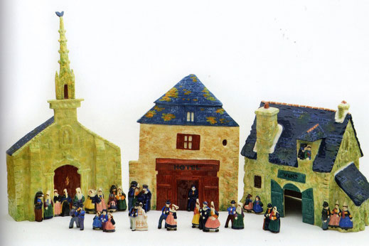 © Jim-E. Sévellec / coll. part. & coll. Musée de la Faïence, Quimper / cliché B. Galeron