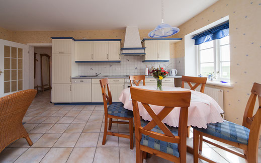 Wohnbereich der Ferienwohnung Habel